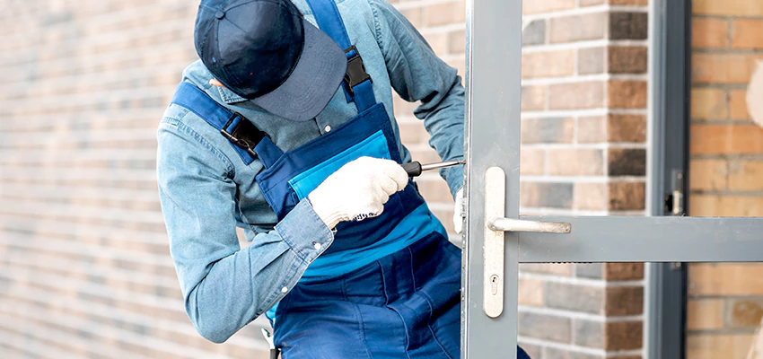 Pivot Storefront Door Locks Installation in Marysville, California